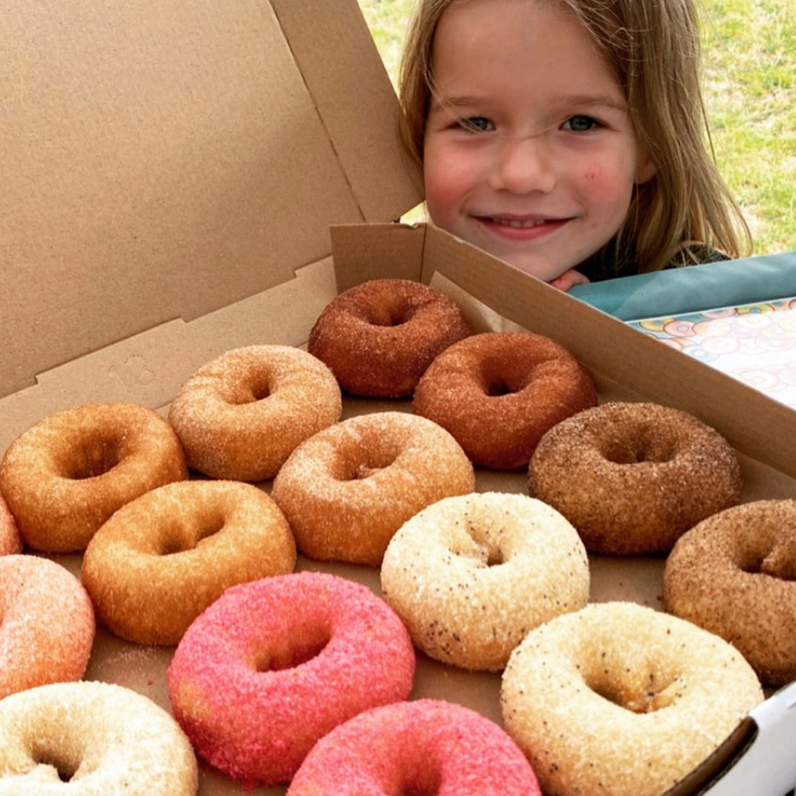 Hot Fresh Donuts that are Gluten free and Vegan - that everyone can enjoy