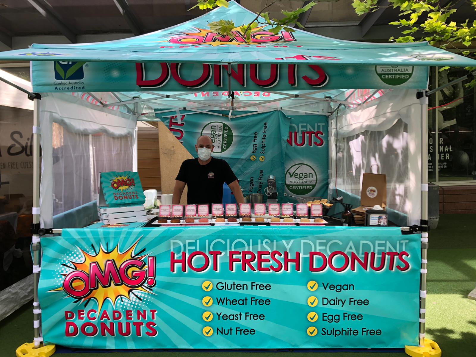 Hot Fresh Donuts that are Gluten free and Vegan. Also meet the crew behind Hornsby