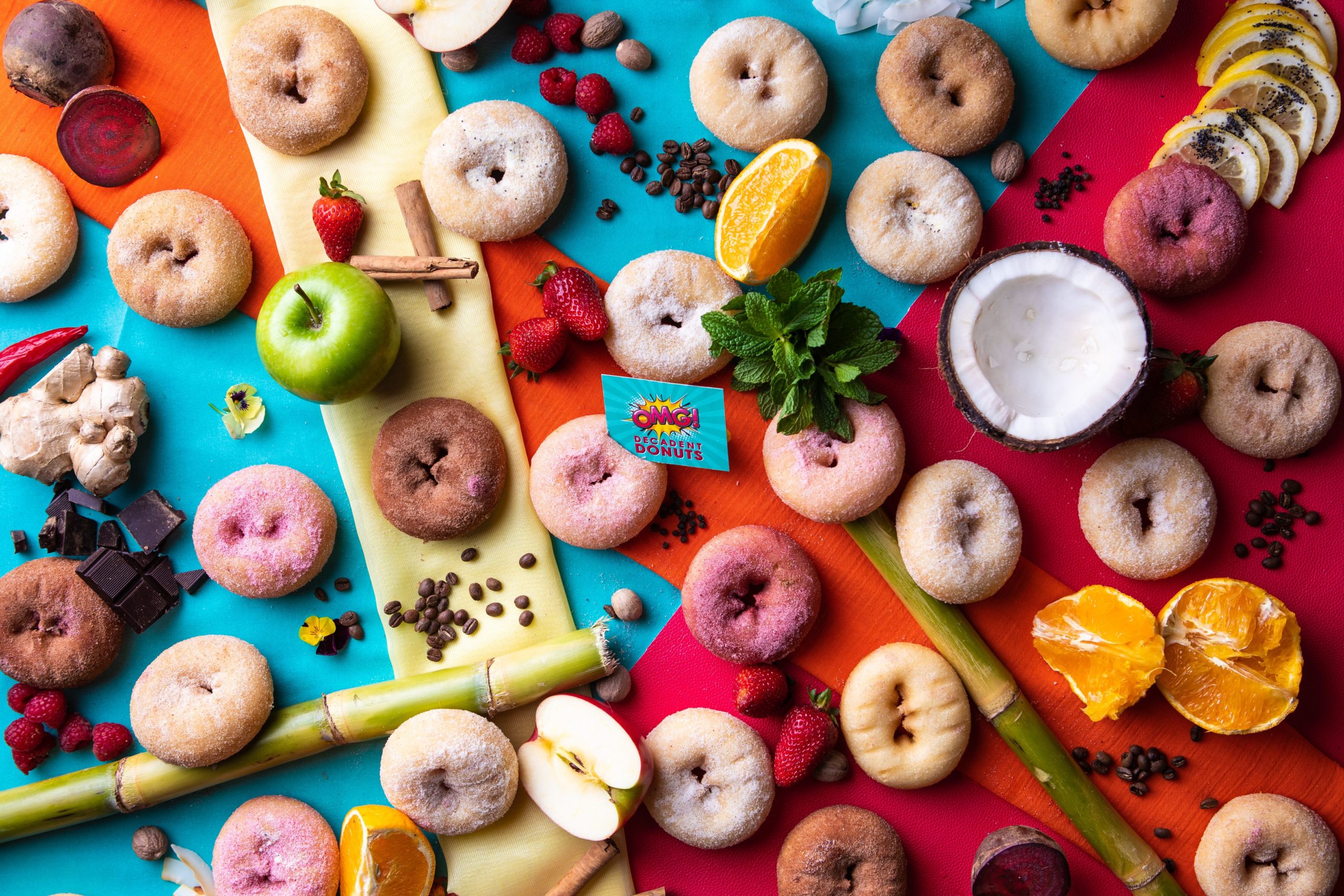 Hot Fresh Donuts that are Gluten free and Vegan - Donuts that everyone can love!