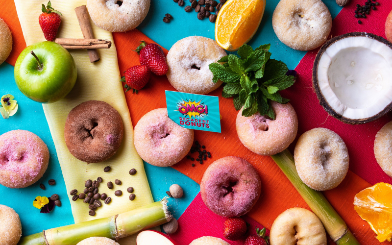 OMG Decadent Donuts are certified by Vegan Australia
