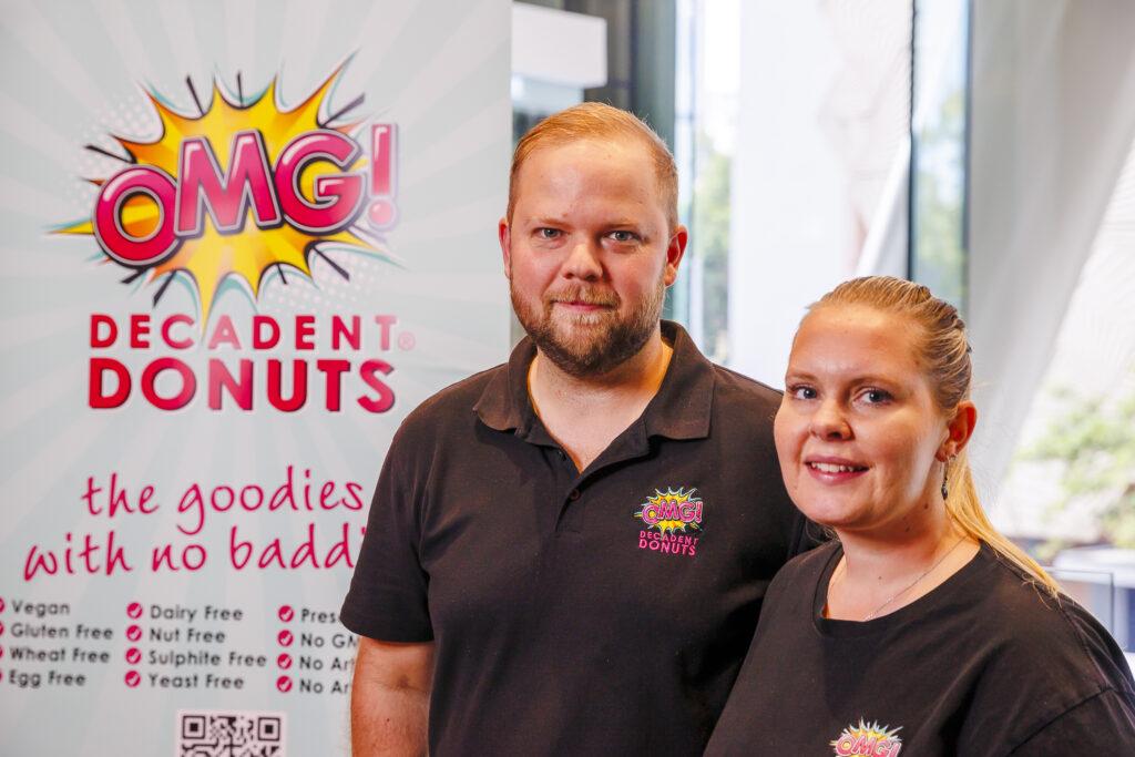 OMG Decadent Donuts Geraldton Licensees Emily & Daniel
