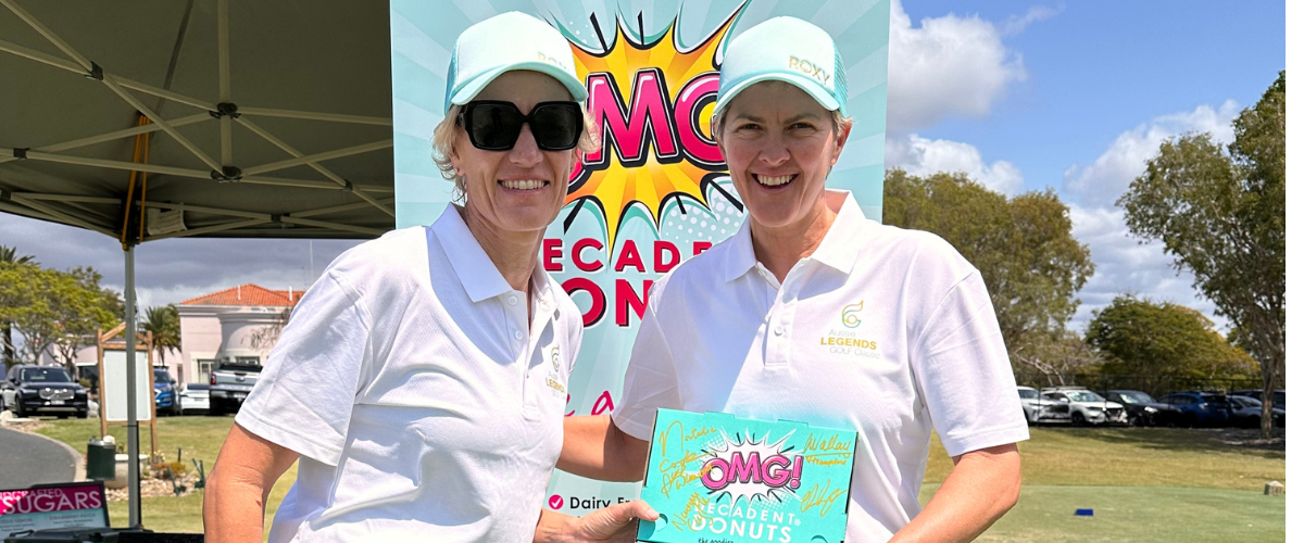 OMG Decadent Donuts Supporters the Green & Gold Athletes Inaugural Aussie Legends Golf Day