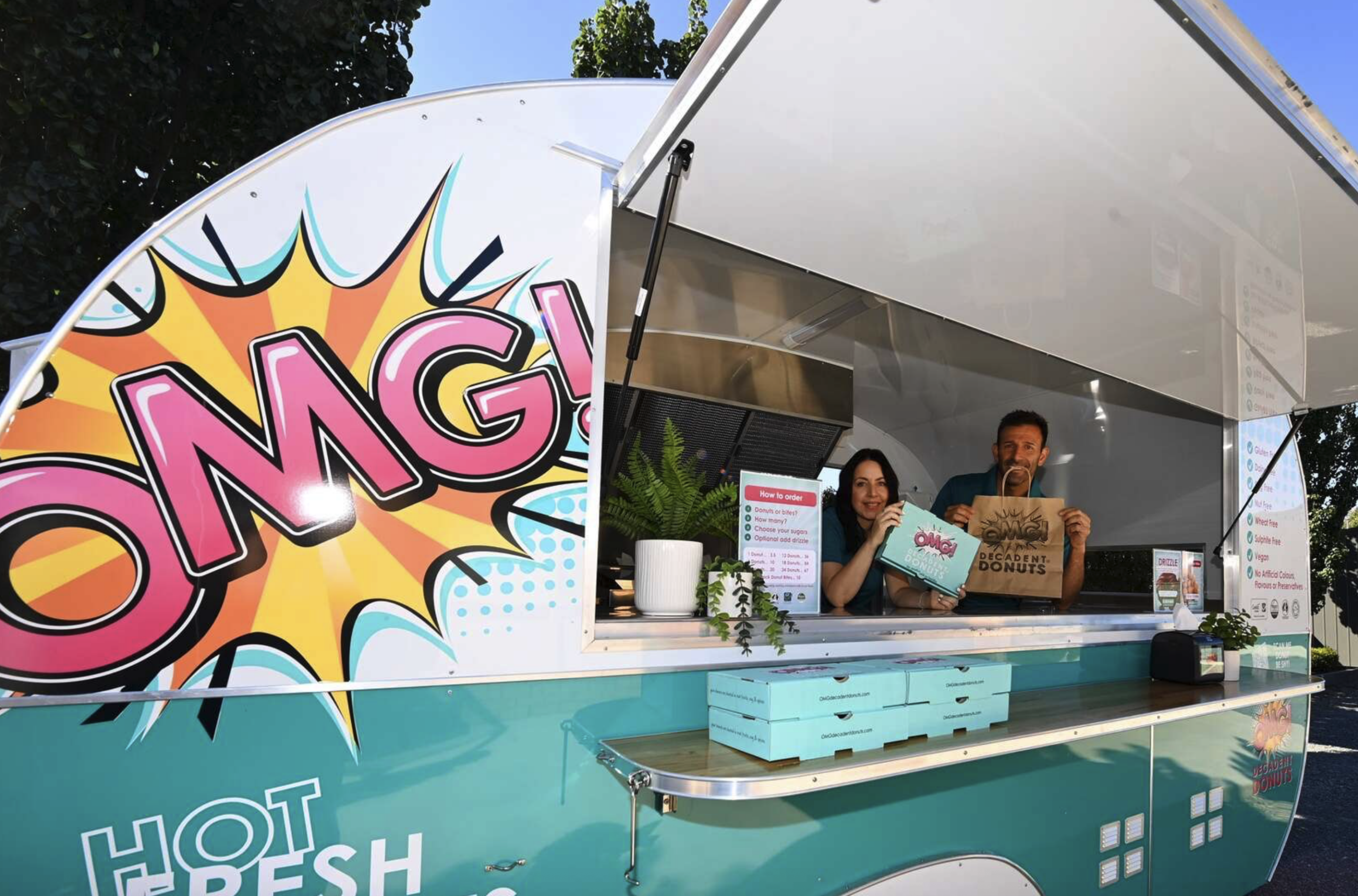 Hot Fresh Donuts that are Gluten free and Vegan - that everyone can enjoy