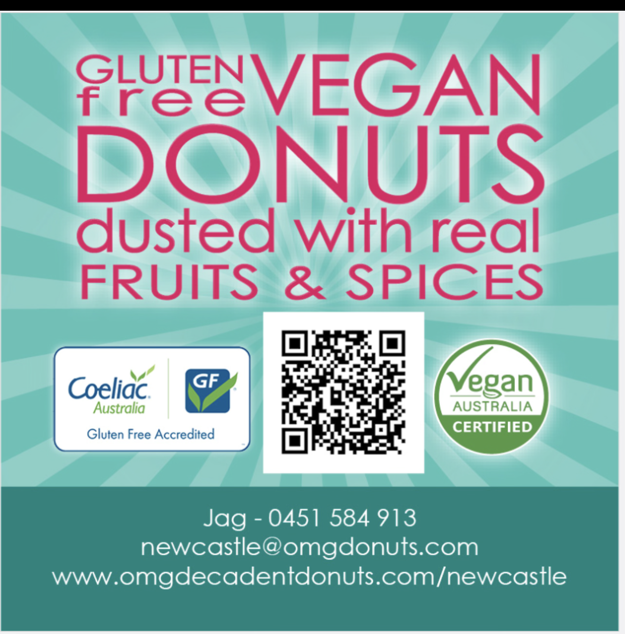 Hot Fresh Donuts that are Gluten free and Vegan - that everyone can enjoy